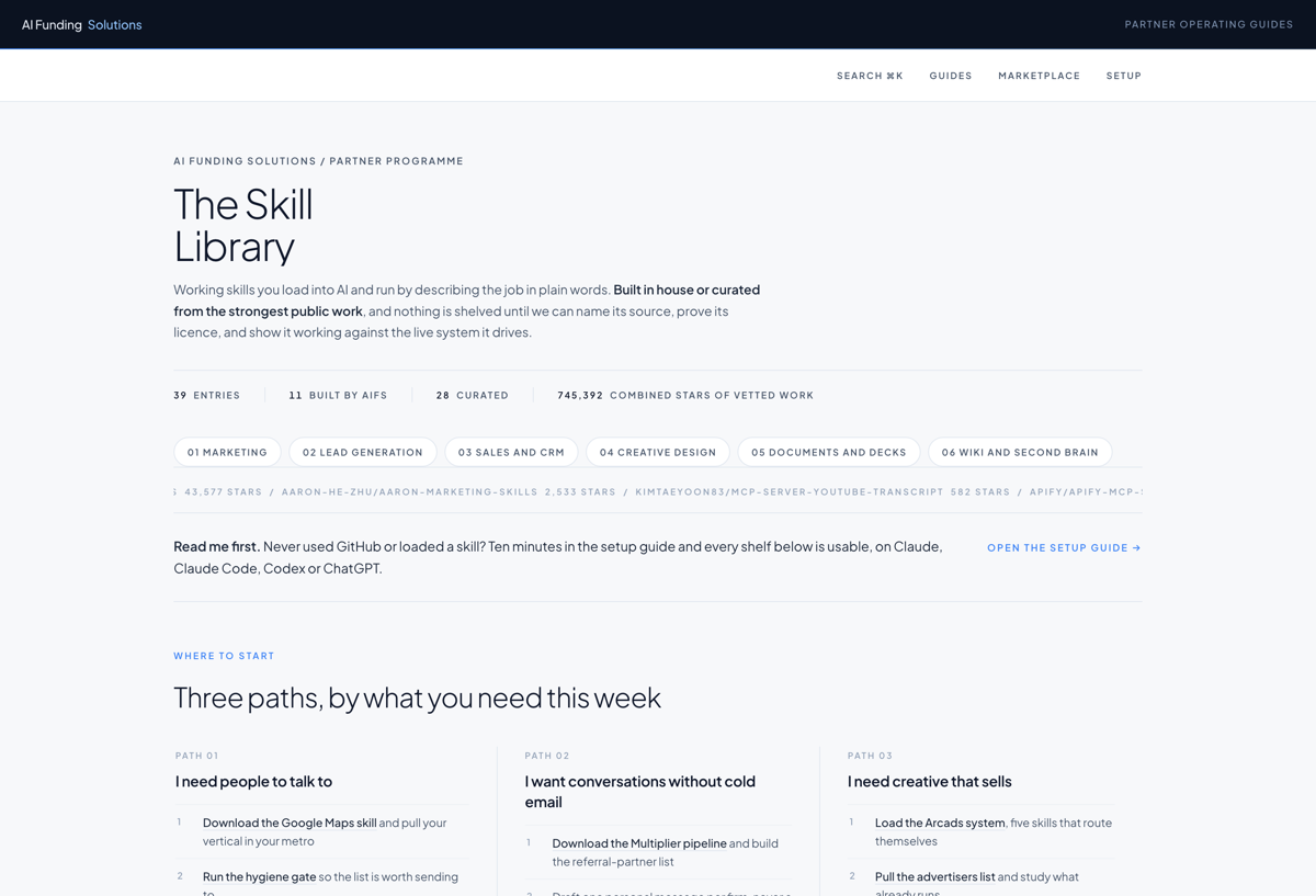 The Skill Library