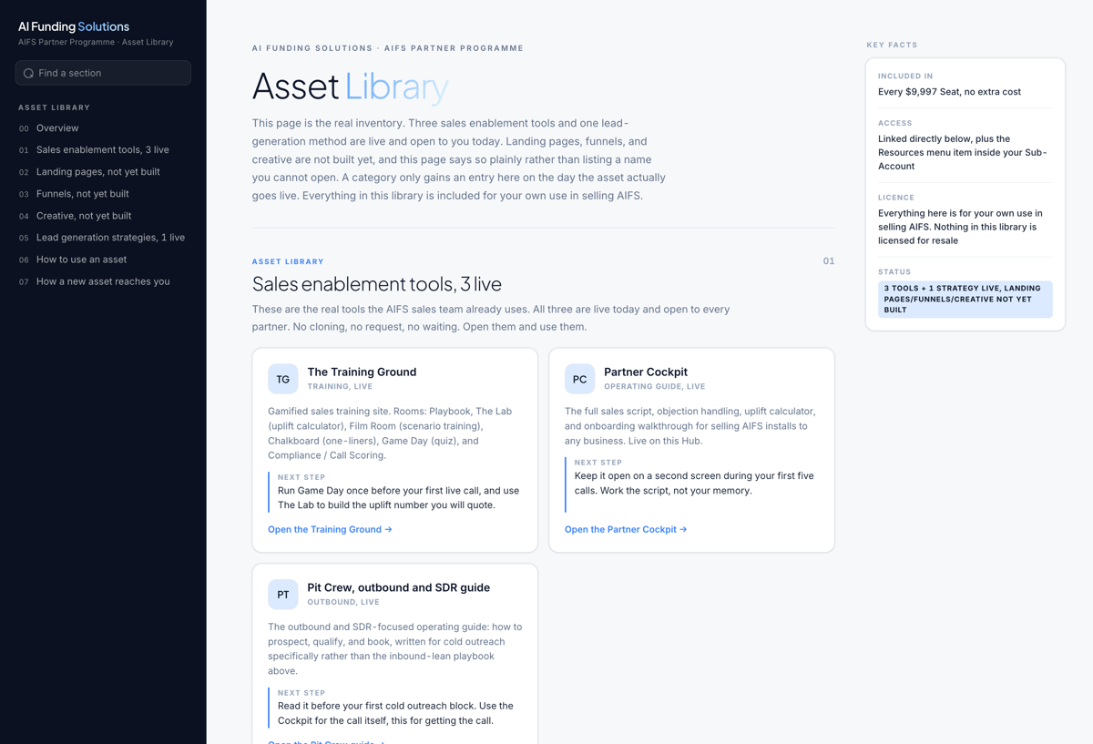 The Asset Library